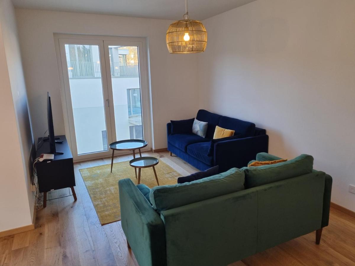Ferienwohnung Chic City Center 3 Beds Flat & Balcony & Parking Luxemburg Exterior foto
